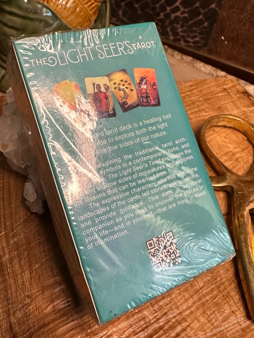 The Light Seer’s Tarot Chris-Anne 78 Card Deck & Guidebook NEW SEALED